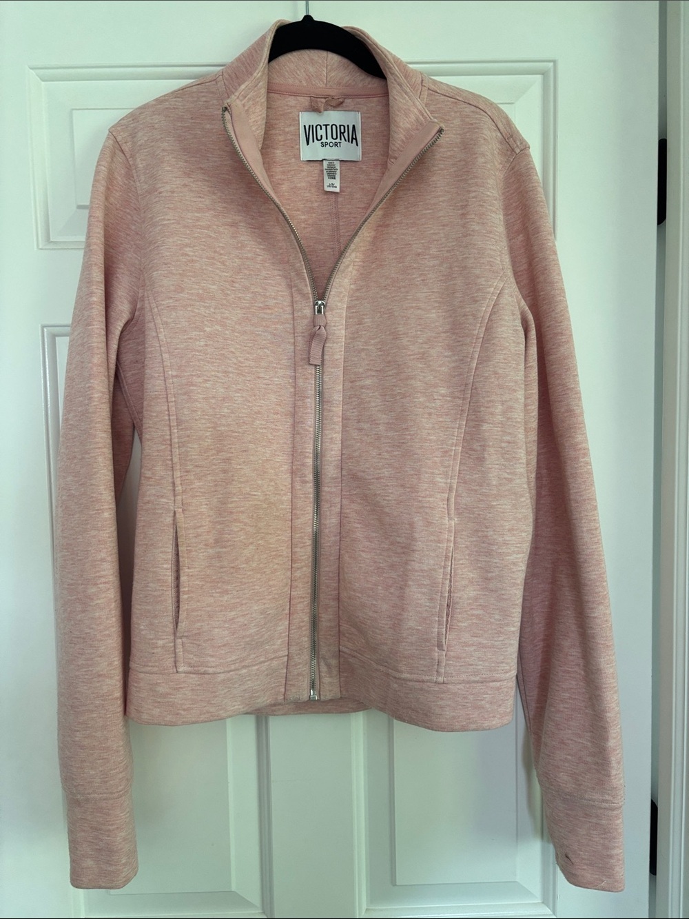 Victoria Secret Blush Pink Zip Jacket